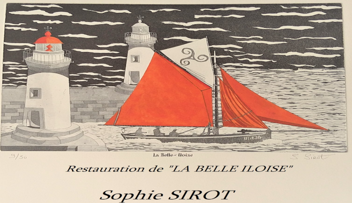 Gravure originale – Sophie SIROP (édition limitée à 50 exemplaires)